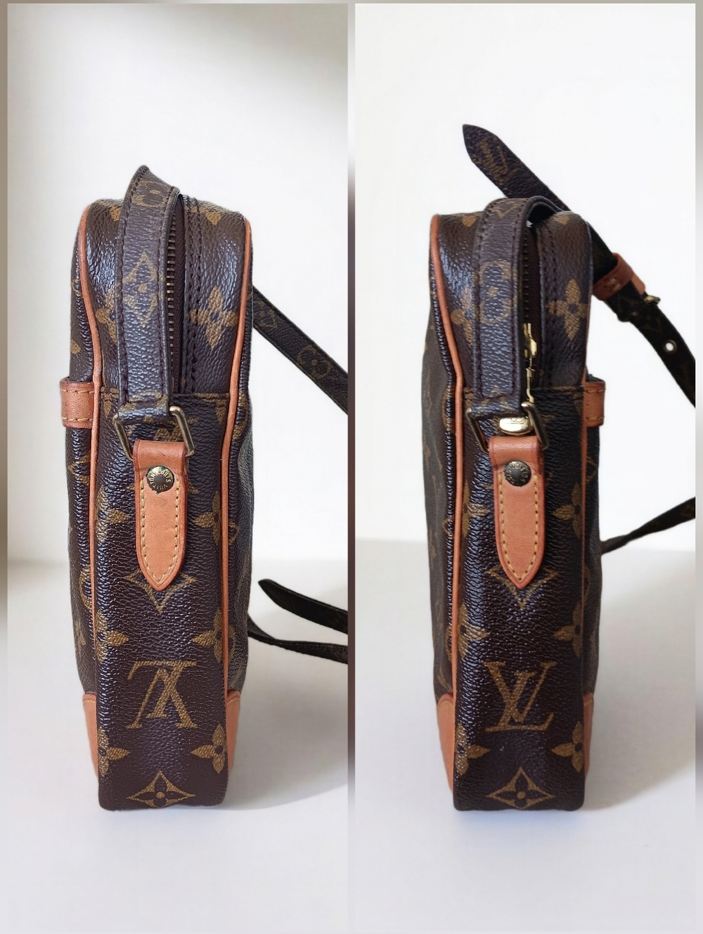 Louis Vuitton Monogram Danube Crossbody Bag Vintage 1995 ✨ COA - Picture 8 of 16